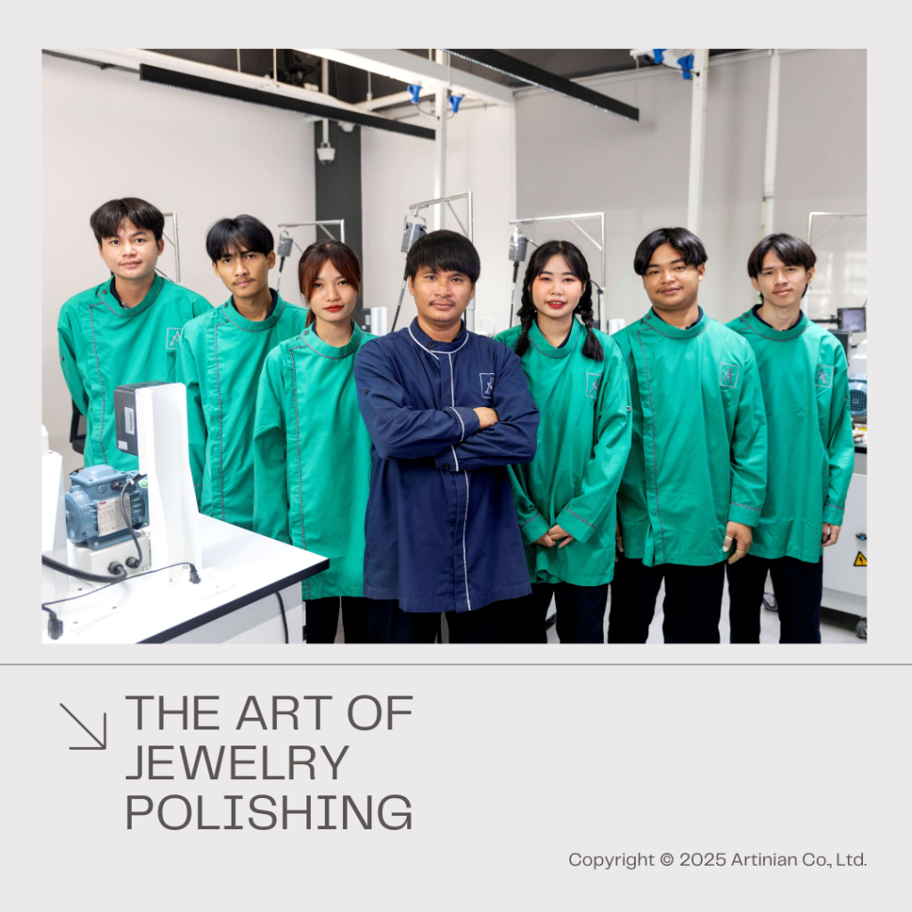 The Art of Jewelry Polishing: Essential Techniques from Artinian Atelier Academy 1 Artinian Polishing Training 1